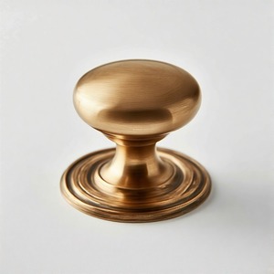 TwistLeaf Grip <b>Victorian</b> Bloom Handcrafted Brass Door Knob Elegant Antique Finish for Classic <b>Wooden</b> Doors for Hotels Apartments - Product Image 5