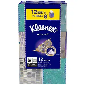 Top Quality Tissues 100% ORIGINAL limpeza suave do rosto kleenex tecido para venda