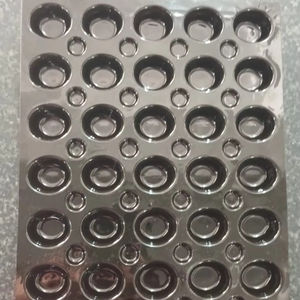 Bandejas de embalaje de ampollas médicas PET de color chocolate ecológico plástico de grado alimenticio para el cuidado médico y de mascotas - Product Image 1