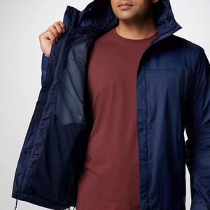 Chaqueta de motocicleta impermeable de tela transpirable personalizada para hombre con diseño a prueba de viento Proveedor de chubasquero de etiqueta privada OEM - Product Image 4