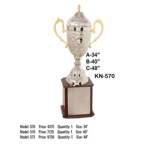 ถ้วยรางวัลอลูมิเนียมราคาที่ดีที่สุดของซัพพลายเออร์อินเดียสำหรับกิจกรรมชิงแชมป์สำหรับทีมและผู้ชนะแต่ละราย - Product Image 2