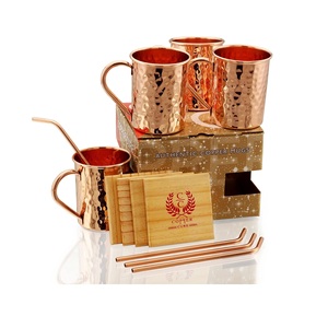 Tasse en cuivre design martelé - Product Image 2