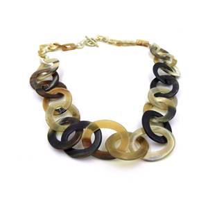 Collier en corne de buffle naturelle, fait à la main, religieux, écologique, de haute qualité, antique indien, imitation personnalisable - Product Image 5