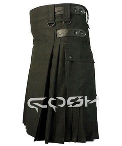 Kilts de utilidad góticos más vendidos, diseño moderno de alta calidad, correas de cuero de algodón, nueva ropa tradicional para fetiche - Product Image 6