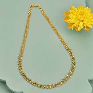 Silver Temple Chain Fashion Layered <b>Necklaces</b> 188782 Product - Product Image 2