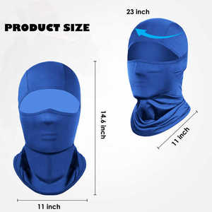 หน้ากากไหมพรมสำหรับผู้ชายระบายอากาศได้สำหรับขี่จักรยานสไตล์สปอร์ตกลางแจ้งใหม่ - Product Image 2