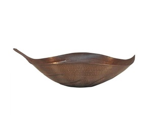 Barra de cobre de tamaño completo, fregadero de hoja de otoño, encimera de cobre de cocina, fregadero de cobre hecho a mano de doble pared, proveedor de fabricante personalizado - Product Image 1