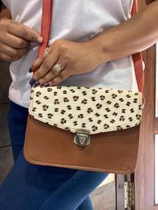 Sac en cuir véritable à motifs multiples pour femmes, sacoche élégante - Product Image 2