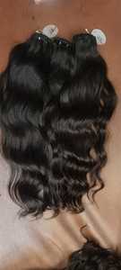 ผมหยักศกจากอินเดียดิบ22นิ้วผมคน100% ยังไม่ผ่านการทำ100% - Product Image 4