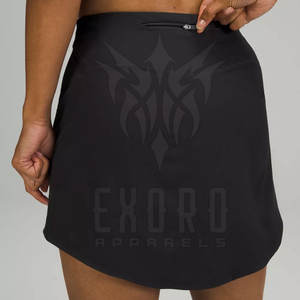 Falda para correr de otoño a la moda, venta directa de fábrica, LOGOTIPO corto personalizado, exclusiva, nueva mujer, transpirable, informal, de alta calidad - Product Image 6