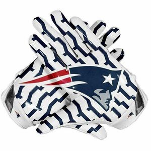 Anti-slip <b>Silicone</b> Custom Design American Rugby Football <b>Gloves</b>, Football Receiver Sublimated <b>Gloves</b> - Product Image 6