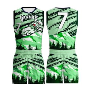 Conjunto de Uniforme de Baloncesto Personalizado, Nuevo Diseño, Tela Transpirable, Precio Competitivo, Traje con Técnicas de Impresión - Product Image 3