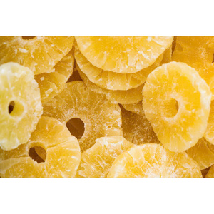Rodajas secas suaves de piña masticable de grado de aperitivo para importadores de todo el mundo - Product Image 5