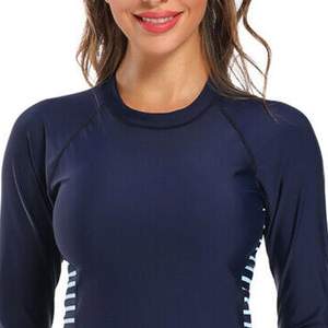 Custom Printed Outdoors Quick Dry <b>Women</b> <b>Rash</b> <b>Guard</b> For Adults Summer and Spring Wear Sublimated Ladies <b>Rash</b> <b>Guards</b> - Product Image 6