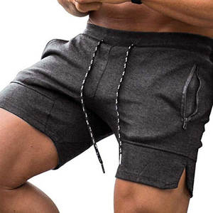 Pantalones cortos deportivos para hombre hechos a medida sólidos al mejor precio al por mayor con función de secado rápido pantalones cortos deportivos para hombre de tela personalizada de alta calidad - Product Image 5