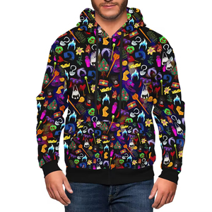 Sudadera con Capucha de Sublimación de Último Diseño, 100% Algodón, Transpirable, Diseño Personalizado, Alta Calidad, Unisex, Precio de Impresión - Product Image 1