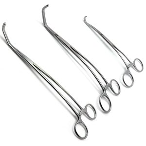 Pinza Vascular Atraumática DeBakey 2025, Forma Curva, Acero Inoxidable, Pinzas Quirúrgicas para Cirugía Hospitalaria, Pentax Surgical - Product Image 1