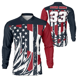 Customize Logo MTB BMX MX Dirt Bike Off <b>Road</b> Racing Jersey With Custom Cycling Downhill Motocross racing jersey - Product Image 3