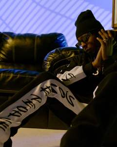 Sudadera con capucha de gran tamaño de algodón de alta calidad Unisex con estampado personalizado 2025, pantalones de chándal acampanados, conjunto de Jogger apilado de talla grande, ropa de calle de invierno - Product Image 3