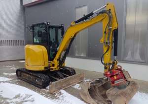 Miniexcavadora CAT PILLAR 303.5E de 3.5T con 3 cucharones, buen precio, características de motor y componentes principales de la bomba - Product Image 2