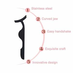 Applicateur de cils à pointe arrondie incurvée, outils de maquillage de marque privée pour les extensions de cils - Product Image 3