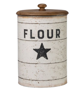 Kitchen Galvanized Canisters Set with Metal Lids Galvanized <b>Coffee</b> <b>Sugar</b> <b>Tea</b> Flour Storage <b>Containers</b> Kitchen Storage Purpose - Product Image 6