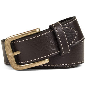 Ceinture habillée en cuir pour homme de luxe - Taille et couleur personnalisables, cuir de vachette de haute qualité, acier respirant, imperméable, confortable, robuste - Product Image 5