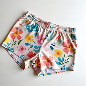 กางเกงขาสั้นสำหรับคนท้องพิมพ์ลายสำหรับผู้หญิงกางเกงขาสั้นสำหรับคนท้องพิมพ์ลายได้เอวสูง - Product Image 3