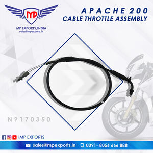 <b>Throttle</b> <b>Cable</b> Assy for Apache RTR 200 motorcycle - Product Image 4