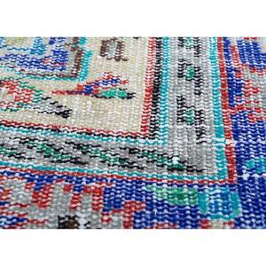 Alfombra de Lana Anudada a Mano de Gran Tamaño, Diseño Abstracto con Medallón Rojo Naranja y Patrón Rectangular para Sala de Estar, Pae-2241 - Product Image 3