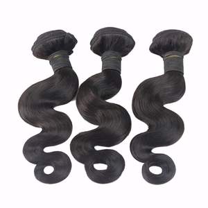 Tissage en lot brésilien original de cheveux humains, cuticule alignée, cheveux vierges, vendeurs de cheveux vierges non traités, vente en gros - Product Image 1