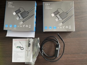 Offre Spéciale Caméra Endoscopique à Câble Souple 5.0M, Capteur CMOS 8/7/5.5mm, Étanche IP67, Vision Nocturne Grand Angle 120°, 1080p, Compatible Mobile IOS - Product Image 6