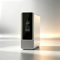 Purificateur d'eau RO électrique sans réservoir sous évier 400 GPD avec robinet intelligent, système de filtration 4 étapes, design compact pour camping-car, maison et hôtel