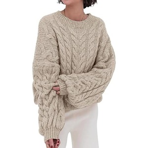 Suéteres de Invierno para Mujer de la Mejor Calidad, Diseños Personalizados, Logotipo Frontal, 100% Lana, Estilo Urbano, Ropa de Moda para Otoño/Invierno - Product Image 1