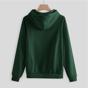 Survêtement de haute qualité pour femmes Ensemble 2 pièces en molleton de coton à fermeture éclair Costume de jogging en coton respirant avec logo au design personnalisé - Product Image 2