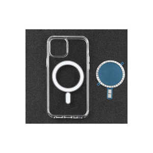 Étui en silicone transparent compatible MagSafe pour iPhone 11 MSRA Tacsafe, coque de charge sans fil, design élégant et tendance - Product Image 2