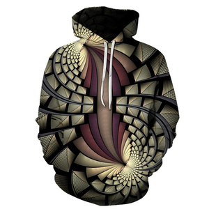 Premium New Colorful Flame Hoodie 3D Fluorescence oversized New Wholesale Pullover Hoodies con diseño personalizado 100% Poliéster - Product Image 2