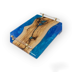 Bandeja de Resina de Primera Calidad Producida en India, Plato para Servir, Acabado Liso, Ideal para Banquetes, Servidores de Comida y Decoración Elegante de Mesa - Product Image 3