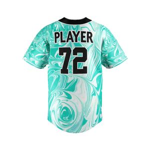 Venta caliente Sublimación completa Béisbol Jersey Camisas Equipo Personalizado Béisbol Jersey - Product Image 6