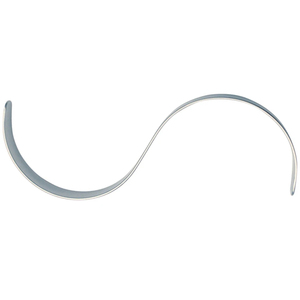 Retractor en forma de S Hoja ancha pequeña y grande Instrumento quirúrgico de acero inoxidable de 16,5 cm Retractor en forma de S - Product Image 1
