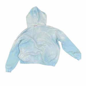 Sweat à capuche surdimensionné en coton lourd délavé à l'acide, effet vieilli, en molleton français, lavage vintage, sweat à capuche pour hommes - Product Image 2