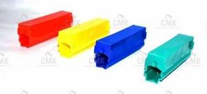 Cubierta de junta CMK PE para sistema de barra colectora DSL 4,5 m tipo de junta atornillada cubierta aislada de 440V para riel de alimentación de grúa EOT - Product Image 3