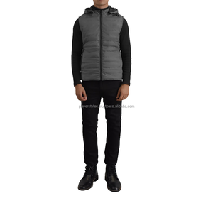 Chaleco de Invierno sin Mangas para Hombre, Reversible, Cortavientos, Transpirable, con Cierre de Cremallera, Venta al Por Mayor OEM - Product Image 4