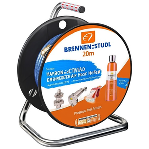 BRENNENSTUHL 20 ม. สายลมอัดแบบม้วนได้ ขนาดเส้นผ่านศูนย์กลางภายใน 6 มม. เส้นผ่านศูนย์กลางภายนอก 12 มม. อุปกรณ์เสริมเครื่องมือลม - Product Image 3