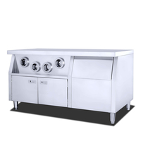 Handmatige Fry & Chips Cutter Food Grade Met Tandwiel En Lager Kerncomponenten Verstelbare Chip Snijmachine