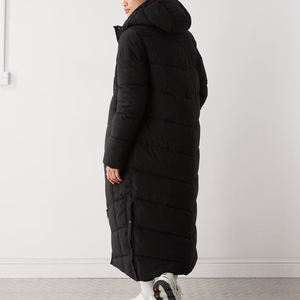 Ventes en gros, veste longue matelassée OEM, hiver, tissu à mémoire de forme réglable, manches longues, fermeture éclair avant, respirante, 2026 - Product Image 4