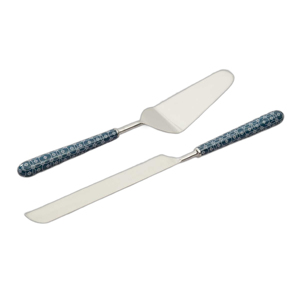 ชุดมีดเค้กและเซิฟเวอร์สำหรับงานแต่งงานหรืองานครบรอบ - Product Image 4