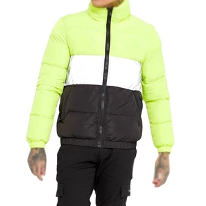 Chaqueta acolchada personalizada, Abrigo acolchado ligero a prueba de viento, Abrigo acolchado de burbujas de relleno de poliéster para ropa de calle y Deportes - Product Image 1