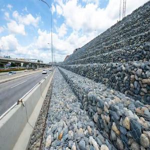 Caisse de gabion soudée galvanisée à chaud ASTM A975 2x1x1m, cage en treillis pour mur de soutènement et contrôle de l'érosion - Vente directe usine - Product Image 6