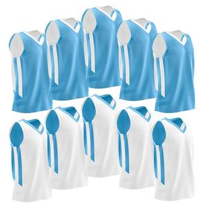 Maillots de basket-ball réversibles sans manches pour hommes Maille respirante Col en V Uniformes d'équipe Taille plus Grande Séchage rapide Vêtements de sport d'été - Product Image 1